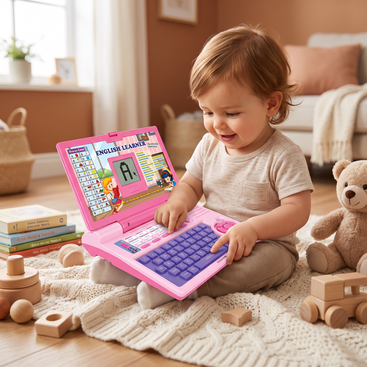 Kids’ Interactive Learning Laptop