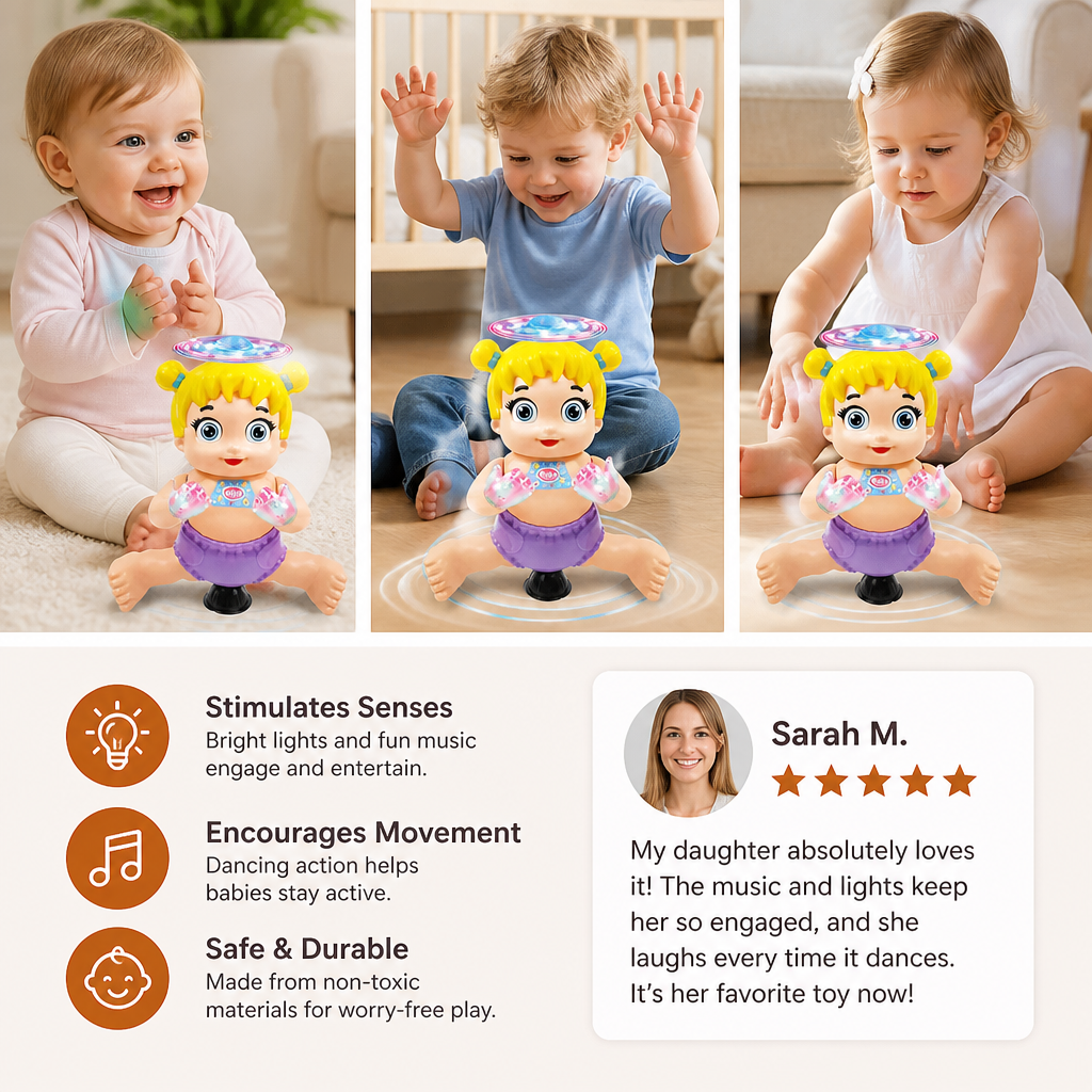 360° Dancing Doll Toy
