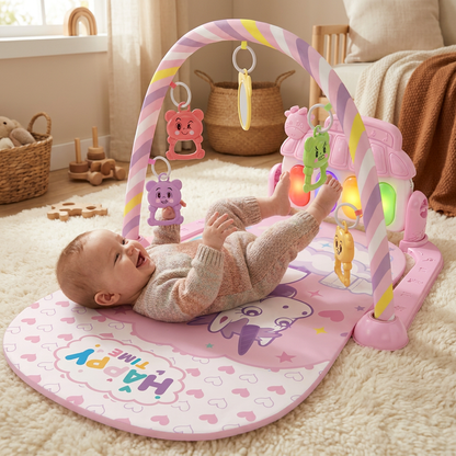 Musical Baby Pedal Piano for Limbs Coordination and Visual & Auditory Training
