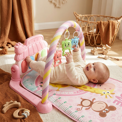 Musical Baby Pedal Piano for Limbs Coordination and Visual & Auditory Training