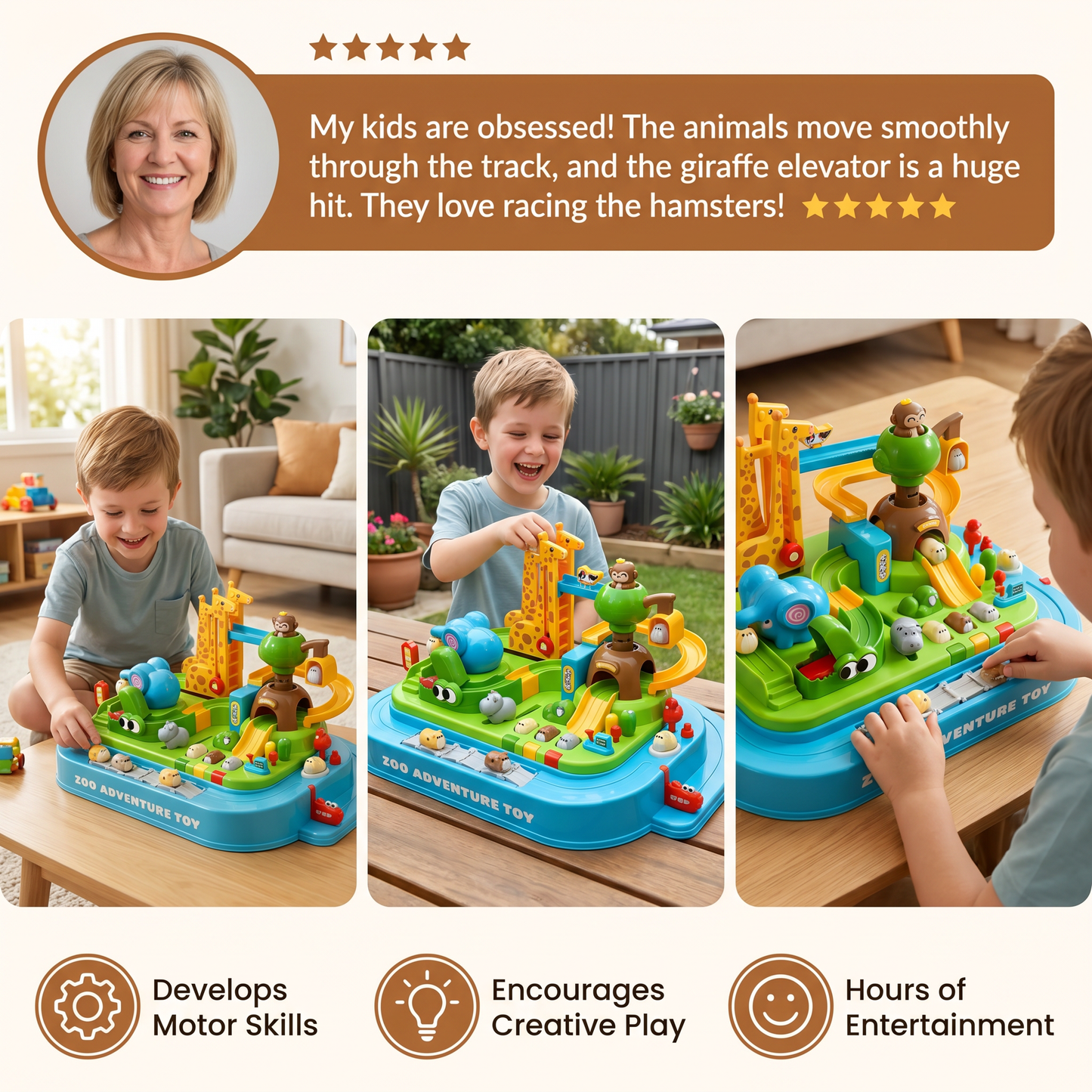 Zoo Adventure Track Toy