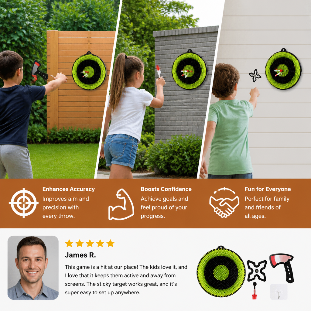 Backyard Axe Throwing Game