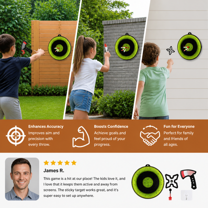 Backyard Axe Throwing Game