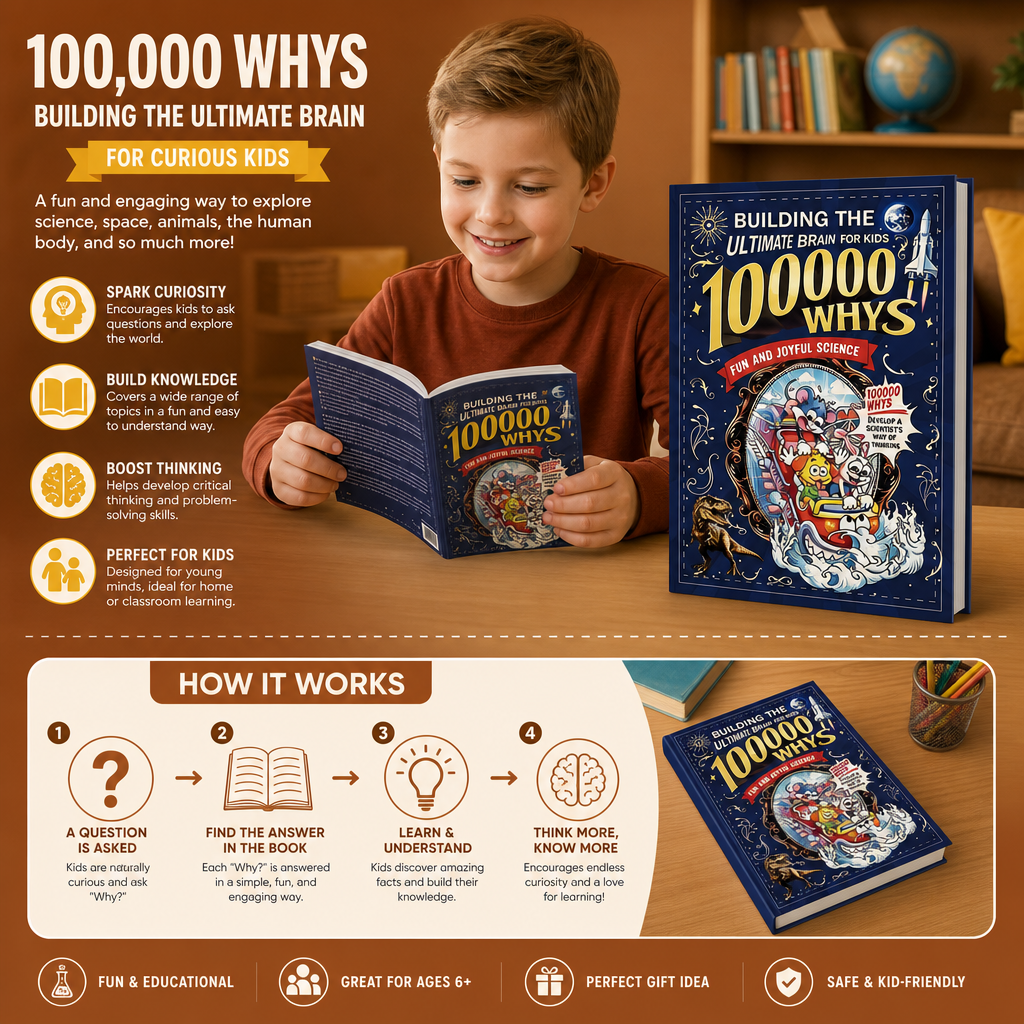 100,000 Whys – Kids’ Questions & Facts Book