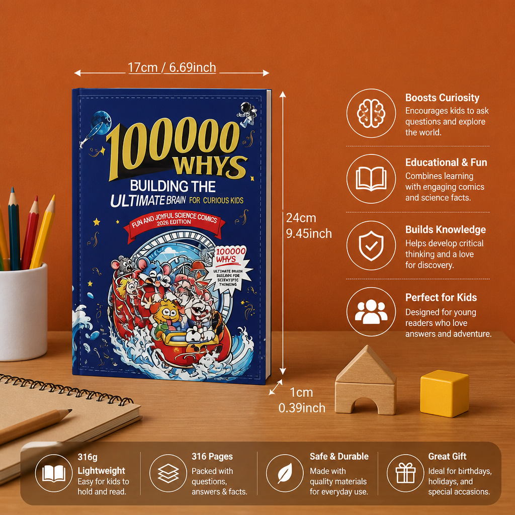100,000 Whys – Kids’ Questions & Facts Book