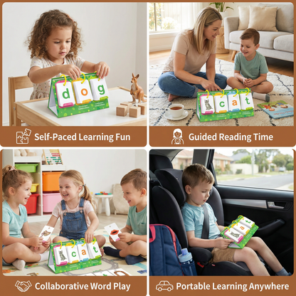 Learning Card Set for Kids – Flashcards for Word Building & Language Development