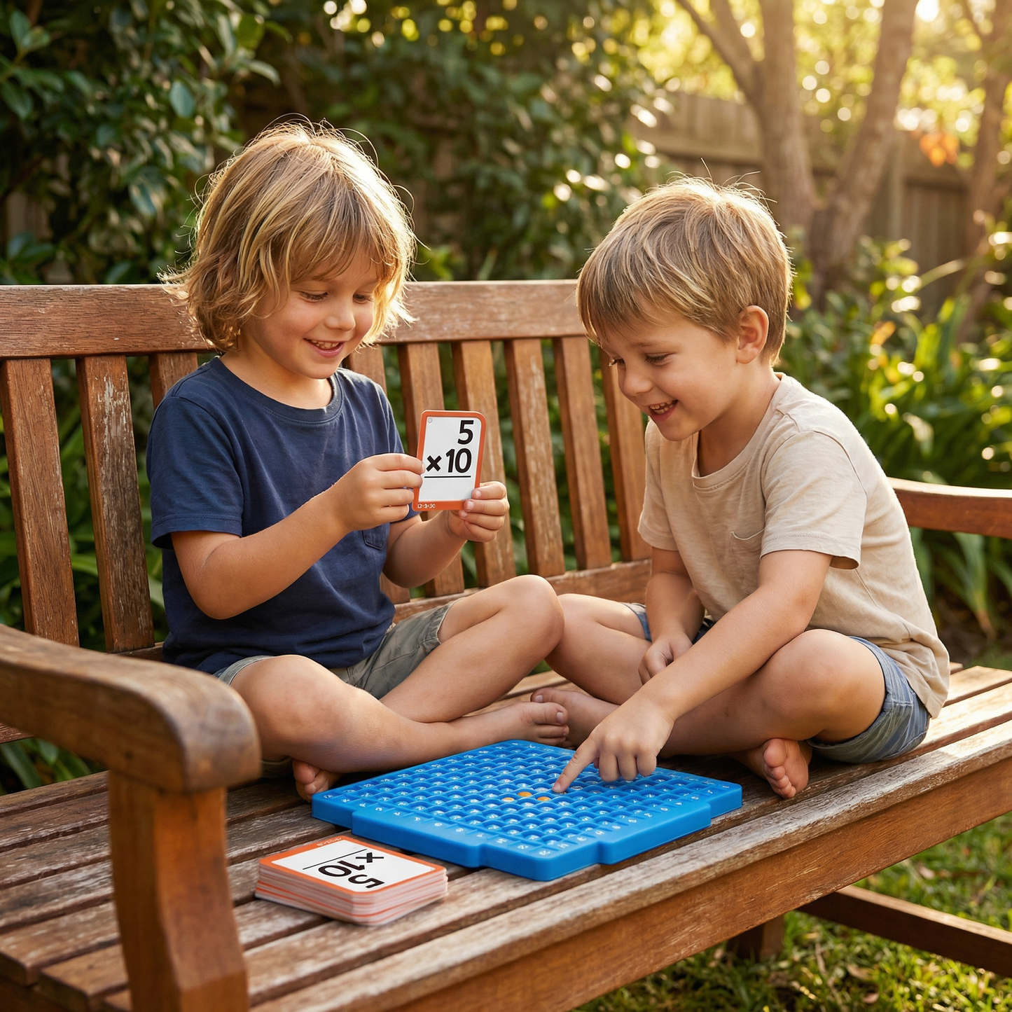 Math Learning Cards Set with Calculation Board – Addition, Subtraction, Multiplication & Division