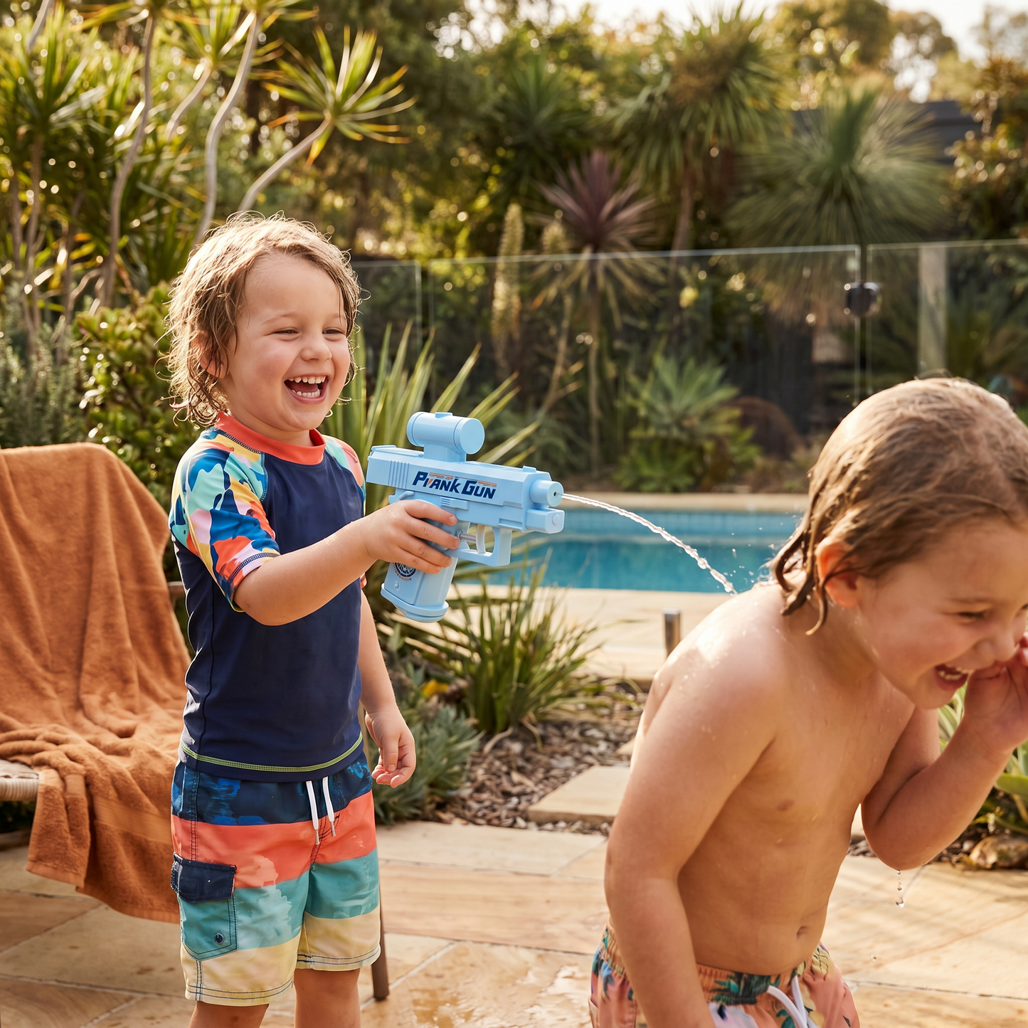 Double-Sided Prank Water Gun for Kids – Mini Water Fun Toy