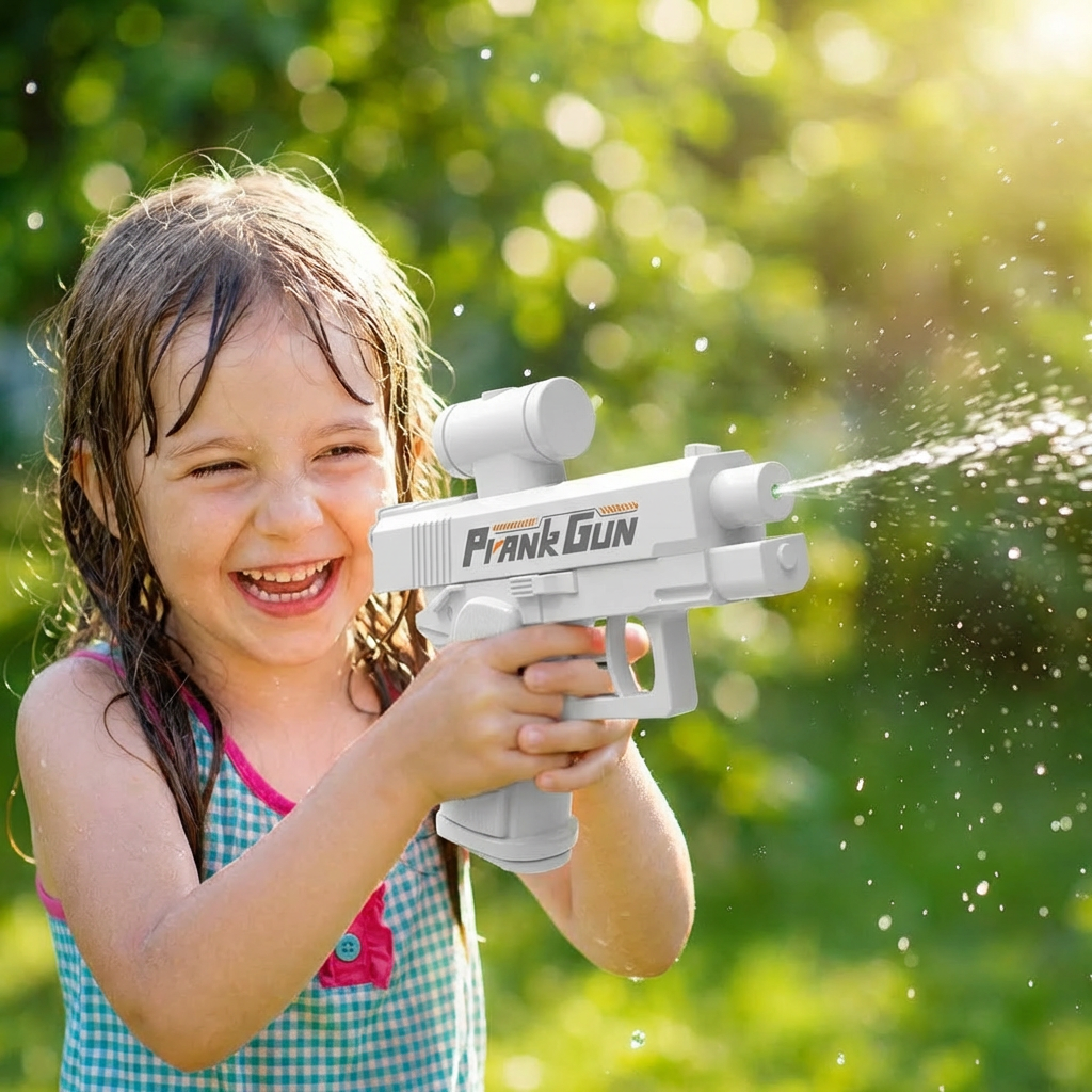 Double-Sided Prank Water Gun for Kids – Mini Water Fun Toy