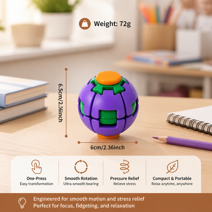 Rotating Decompression Fidget Ball