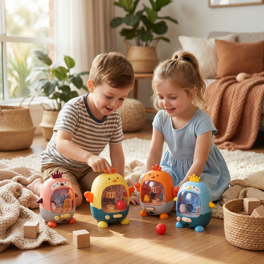 Interactive Chicken Ball Game for Kids – Aim, Shoot & Score Learning Toy