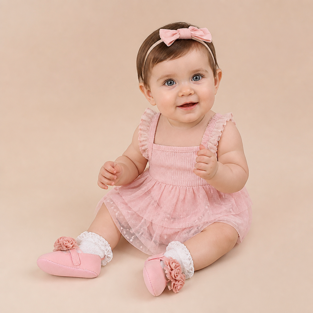 Rose Flower Mary Jane Shoes