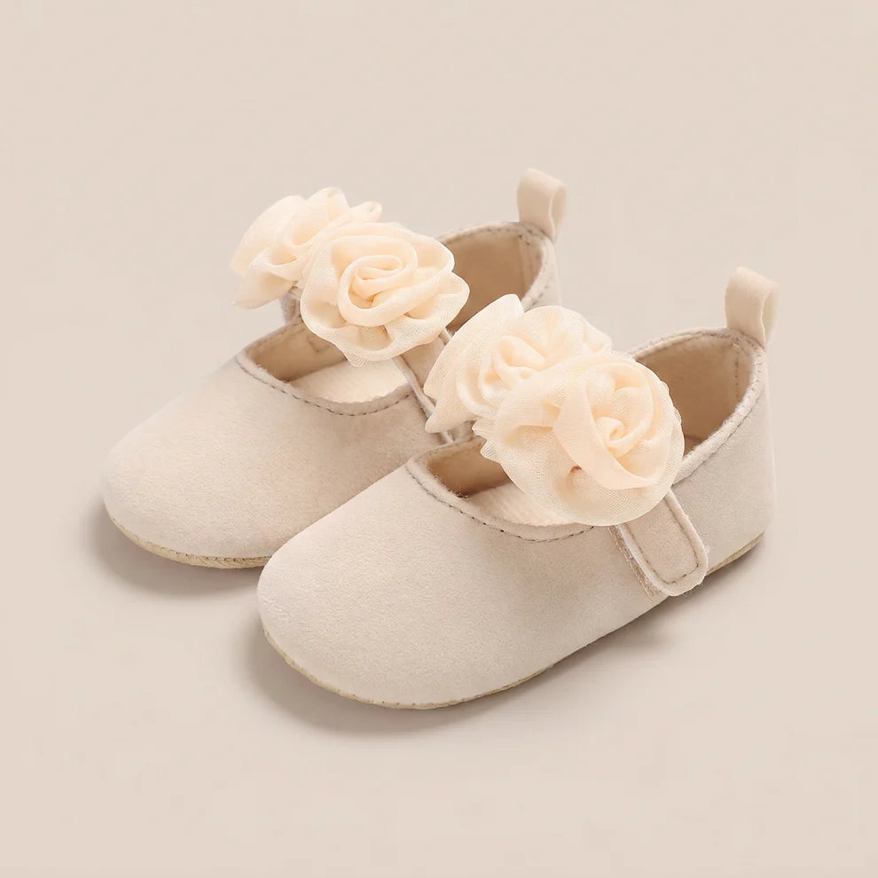 Rose Flower Mary Jane Shoes