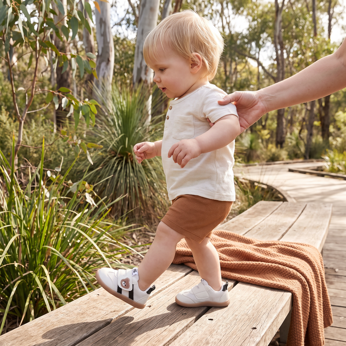 Breathable Baby & Toddler First Walking Shoes – Soft Sole & Non-Slip