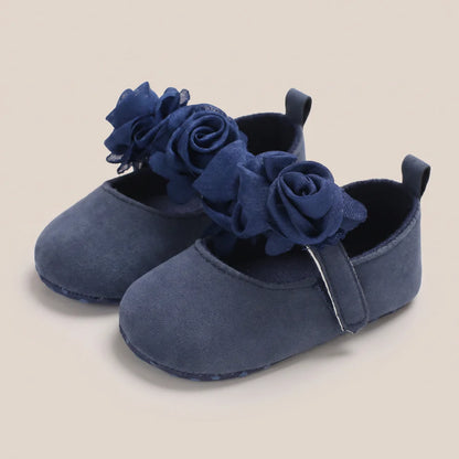 Rose Flower Mary Jane Shoes