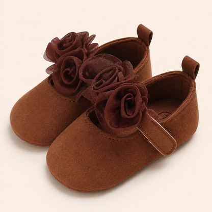 Rose Flower Mary Jane Shoes