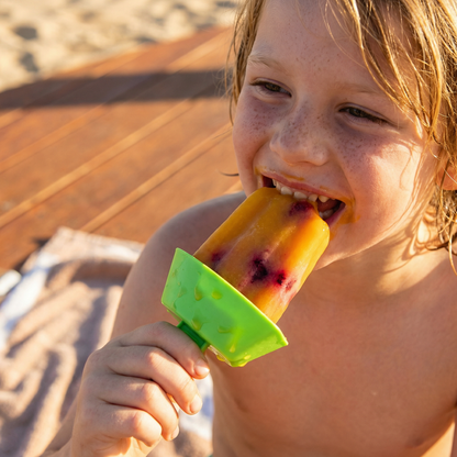 2-Pack Drip-Proof Popsicle Holder for Kids – No-Mess Ice Cream Catcher with Straw