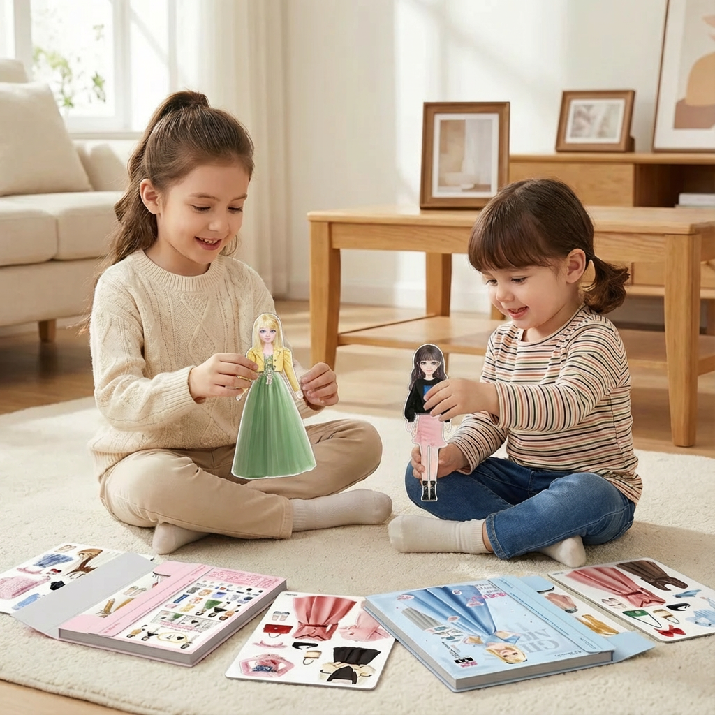 Magnetic Fashion Play Set for Children