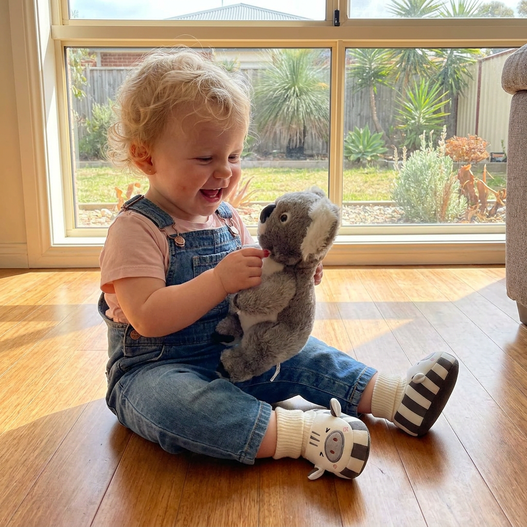 Cosy Baby Sock Shoes – Warm, Non-Slip & Comfortable