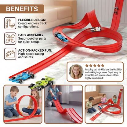 Flexible Racing Track Set