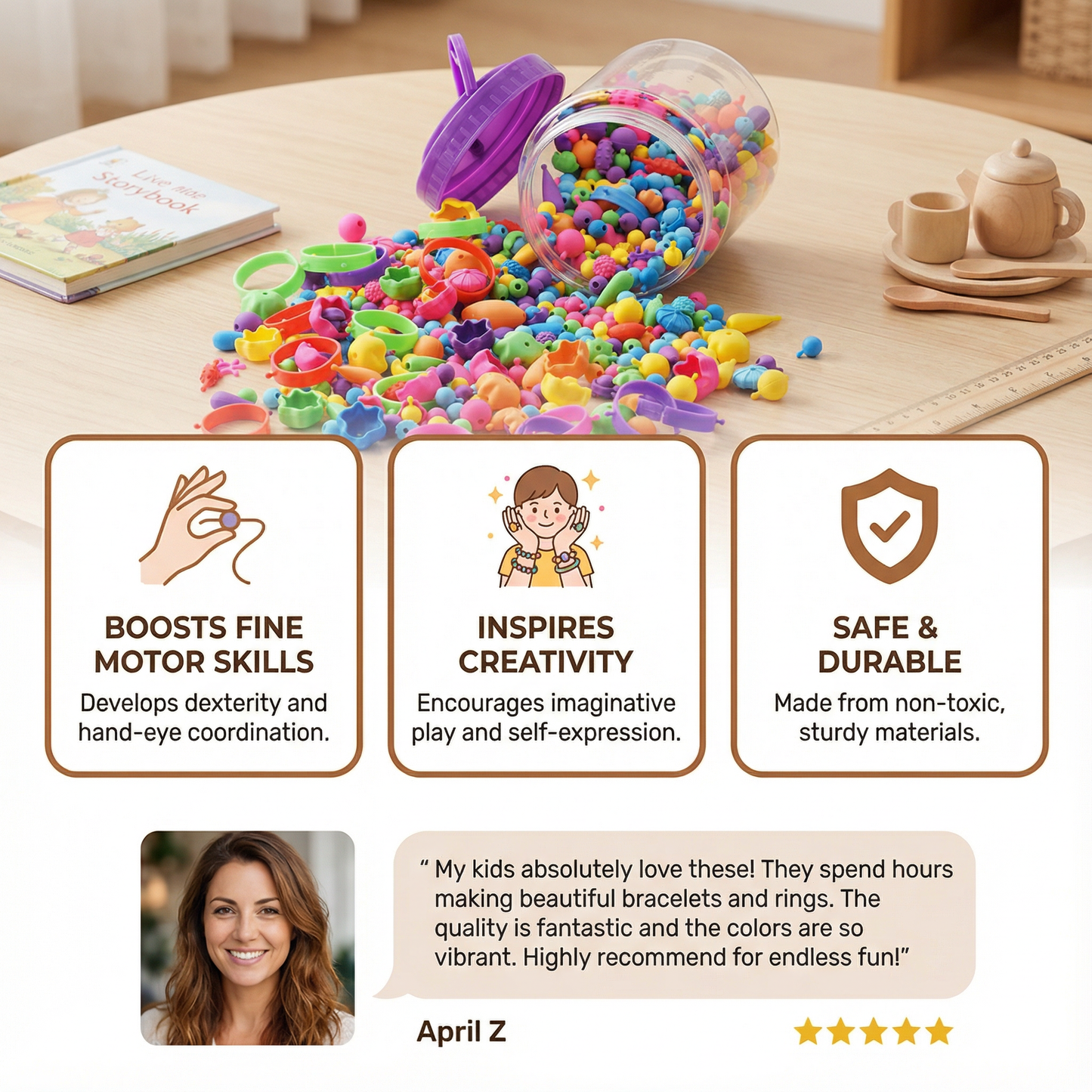 Jewellery Play Stones for Kids