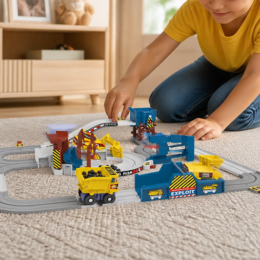 Interactive Electric Quarry Adventure Train Set