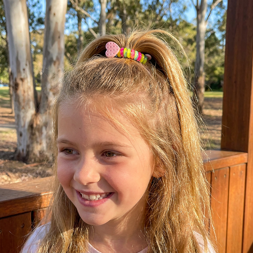 Cute Kids Spiral Hair Tie Set