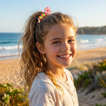 Cute Kids Spiral Hair Tie Set