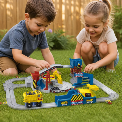 Interactive Electric Quarry Adventure Train Set