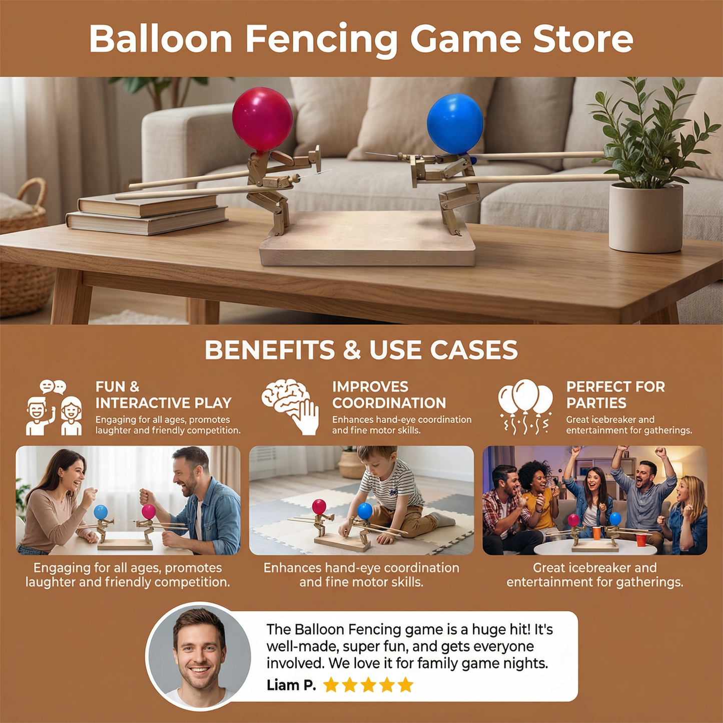 Balloon Fencing Game