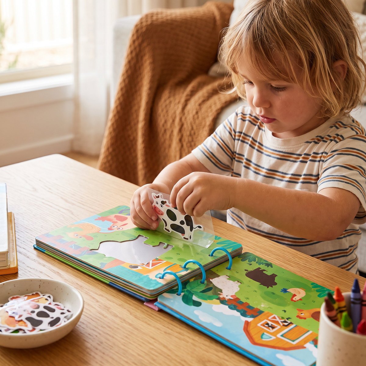 Montessori Children's Employment Discovery Book