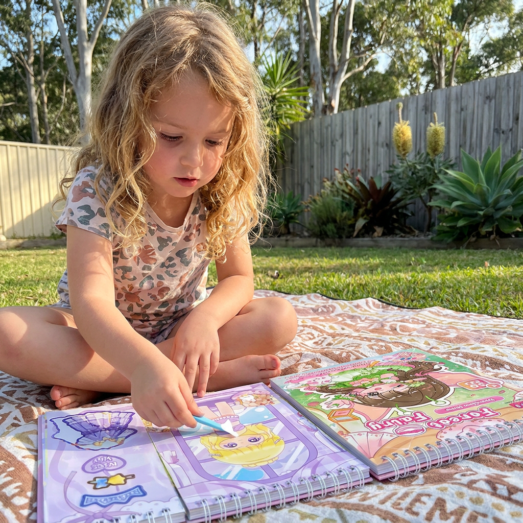 Princess Dress-Up Sticker Activity Book