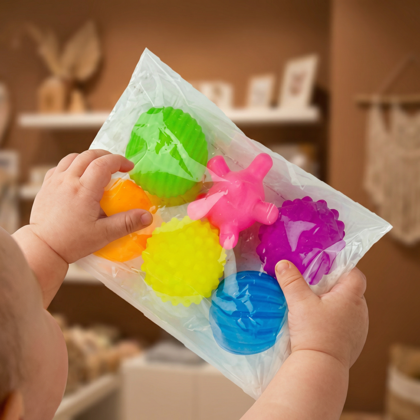 Baby Sensory Balls Set – Textured Touch & Feel Toy for Tactile Development
