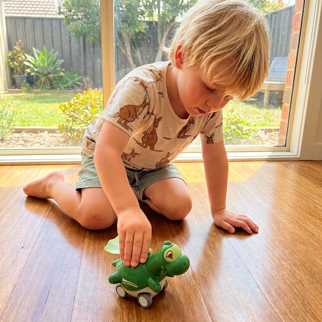 Press & Go Dinosaur Cars – Rolling Dinosaur Toys for Kids