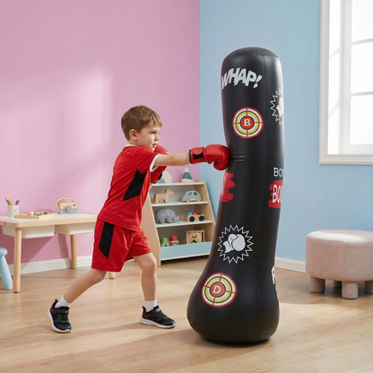 Inflatable Kids Boxing Bag with Water Base