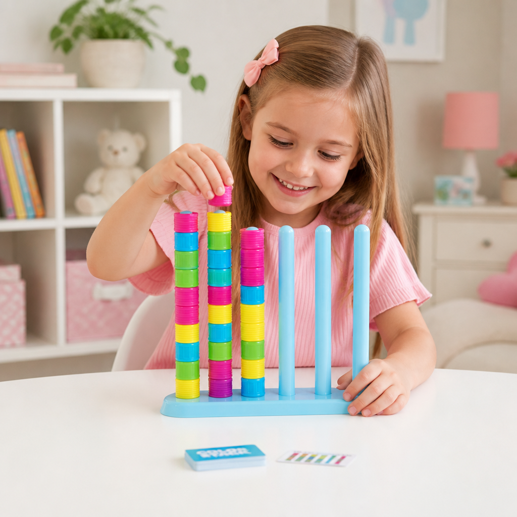 Color Stack Challenge – Fast-Paced Color Matching Party & Family Game