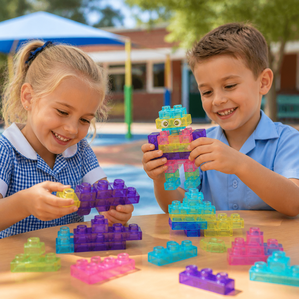 Magical Gummy Blocks, Soft Building Blocks for Children