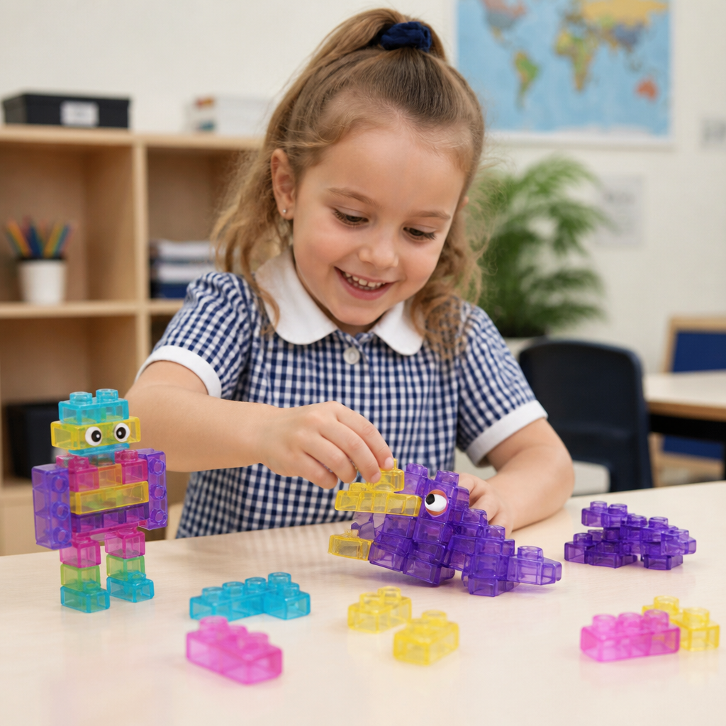 Magical Gummy Blocks, Soft Building Blocks for Children