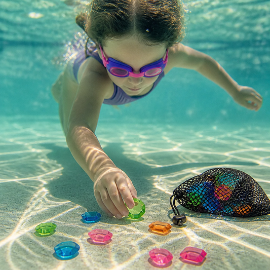 Underwater Search & Find Game With Colourful Gems