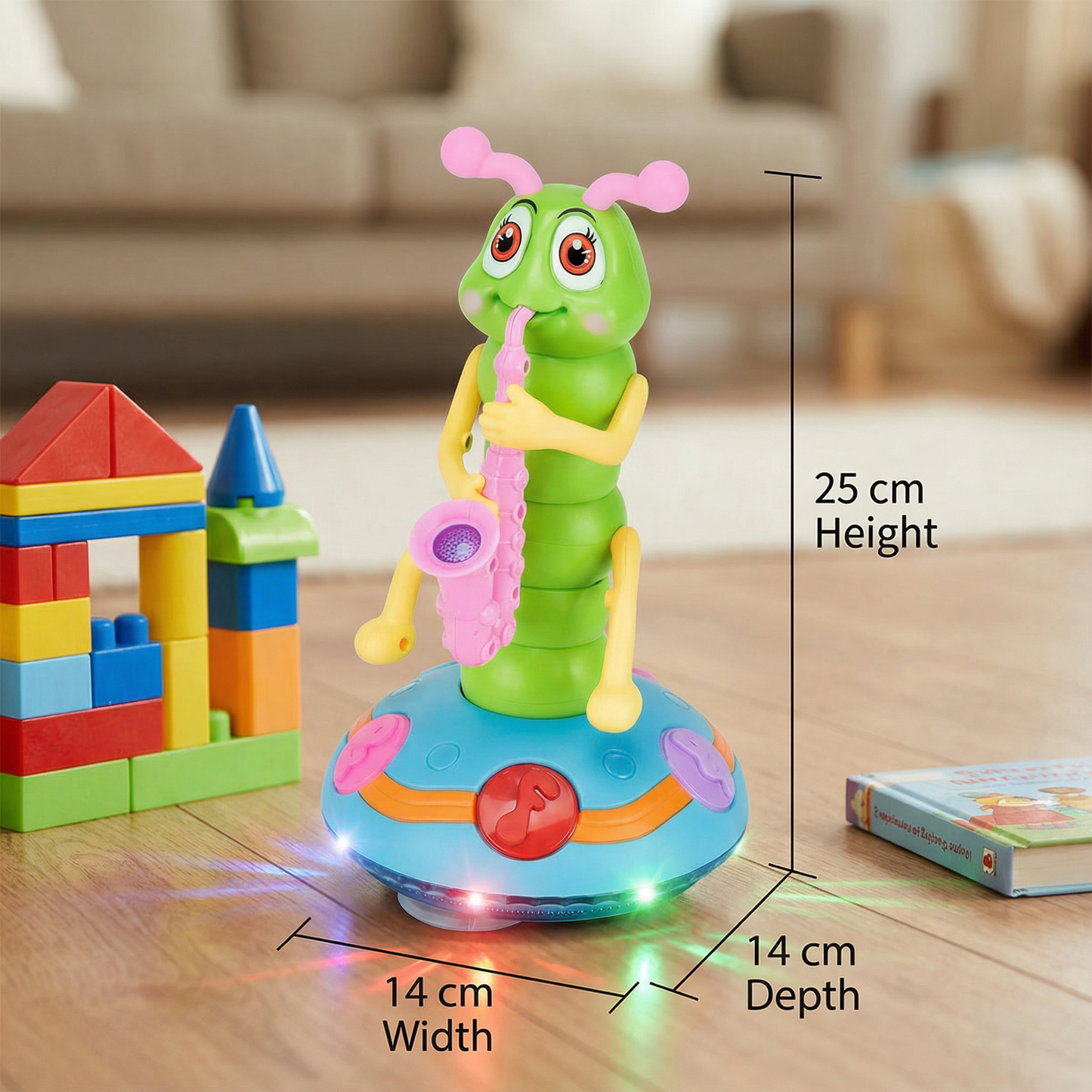 Dancing Saxophone Caterpillar