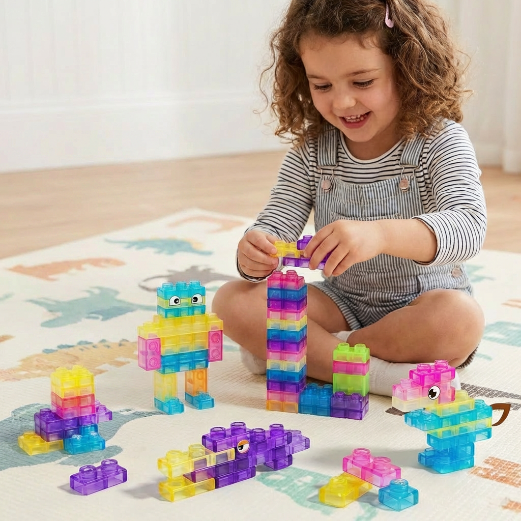Sensory Soft Building Blocks for Kids – Soft, Squeezable Learning Blocks for Play & Fun