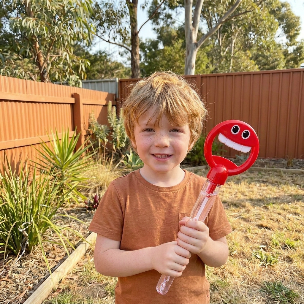 32-Hole Bubble Wand – Giant Bubble Maker for Kids