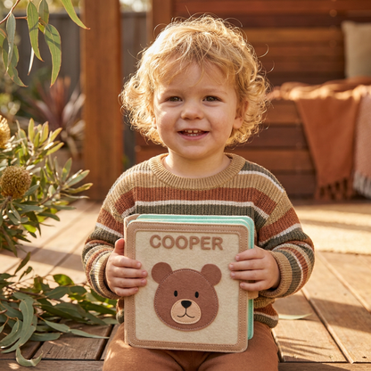Kids Felt Book Personalized