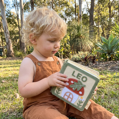 Kids Felt Book Personalized