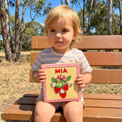 Kids Felt Book Personalized
