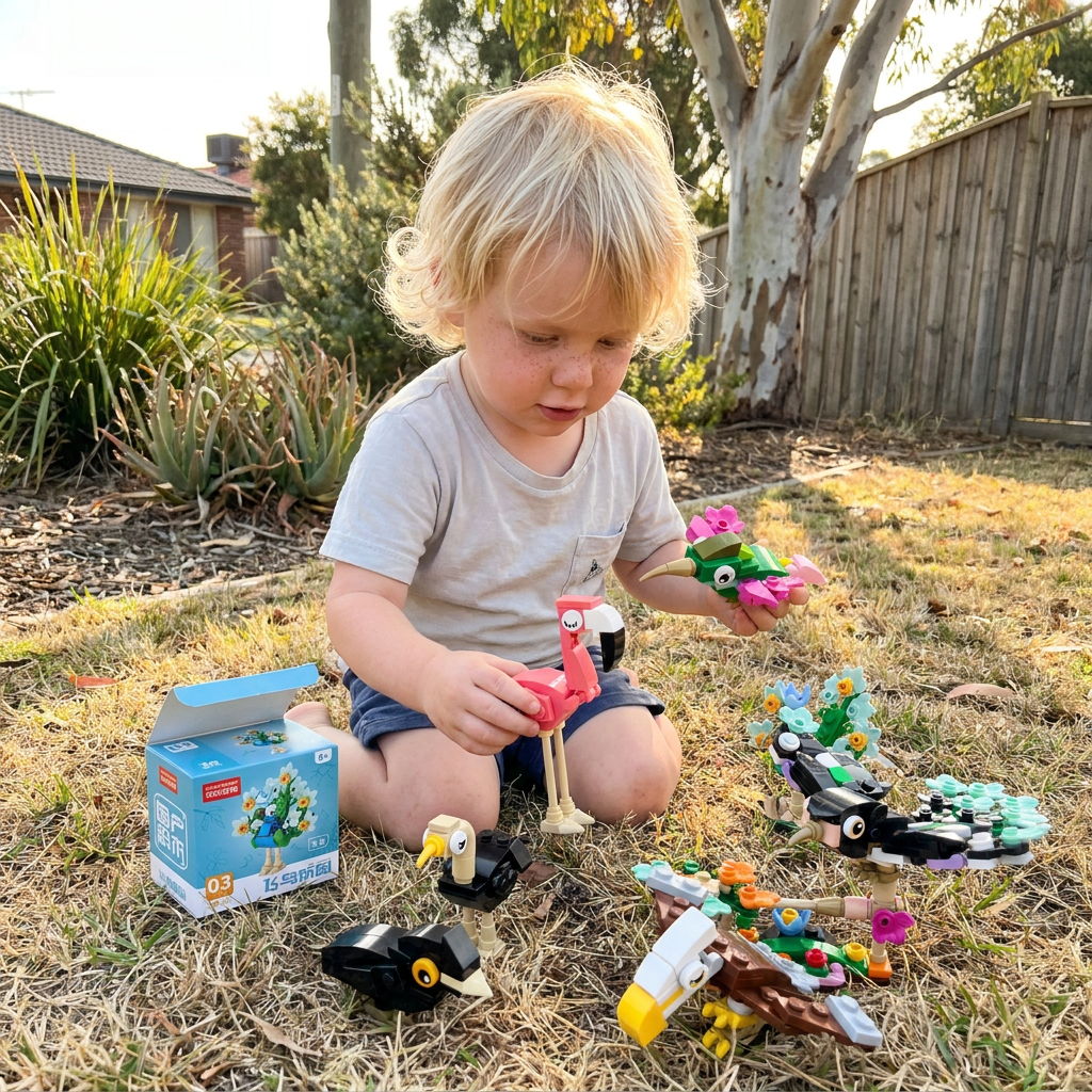 Animal Building Blocks Set