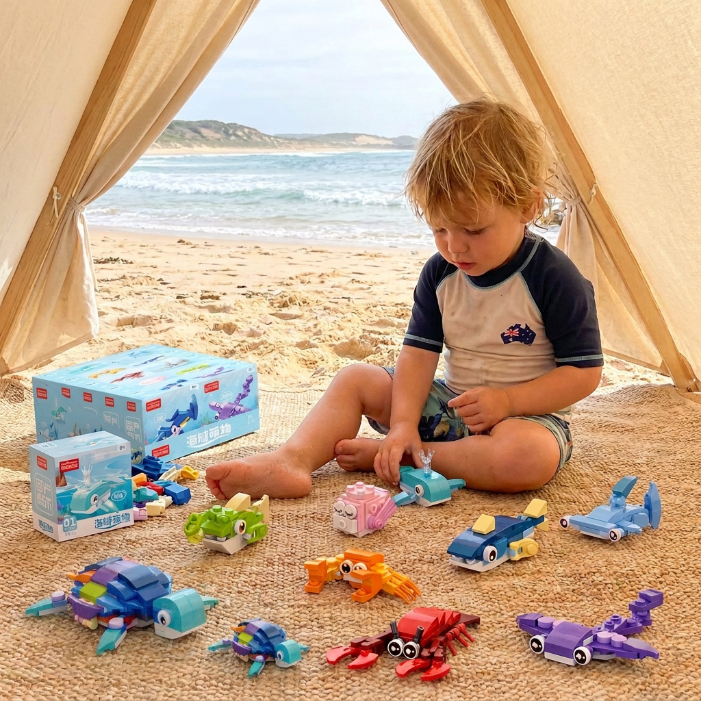 Animal Building Blocks Set
