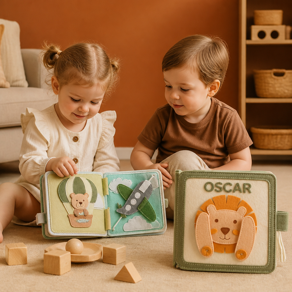 Kids Felt Book Personalized