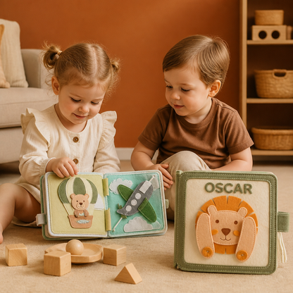 Kids Felt Book Personalized