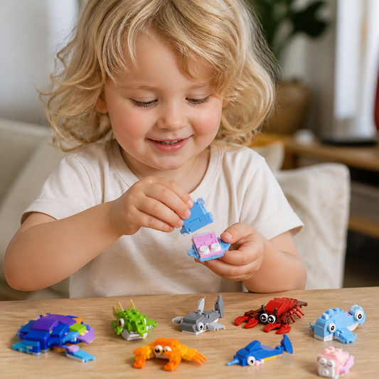 Animal Building Blocks Set